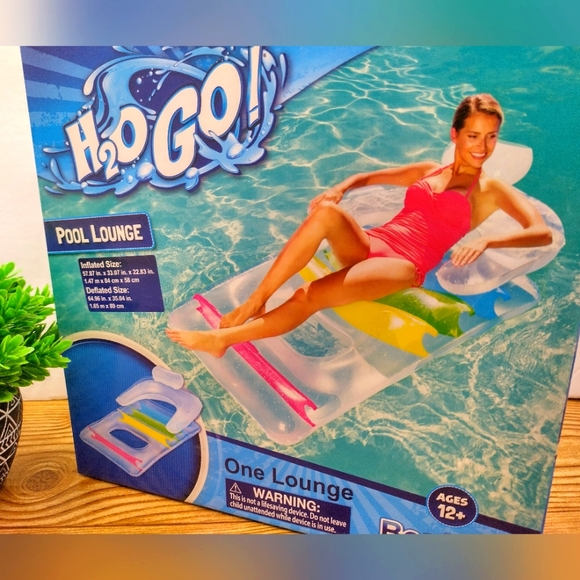 Pool Lounge With Backrest By Bestway New - Picture 2 of 5